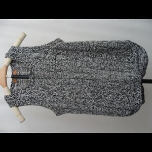 Black & White Knit Tank Top